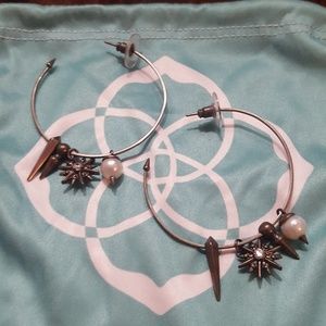 Kendra Scott Cindy hoop earrings